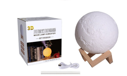 Creative night light moon light air humidifier