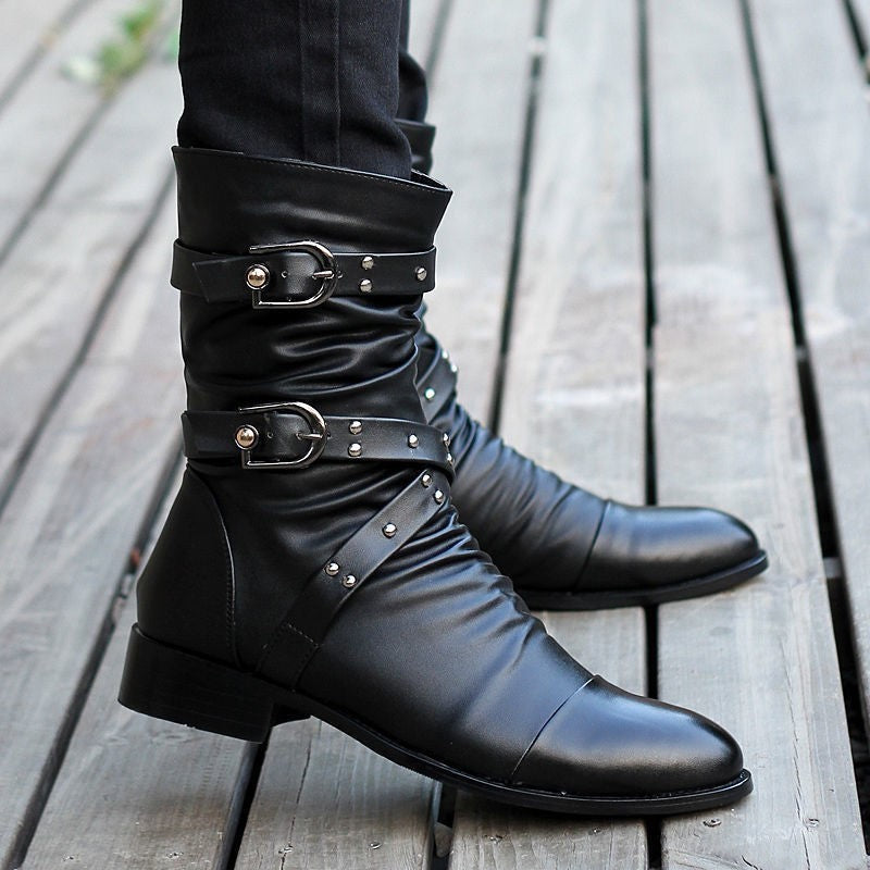 Men's Pointed Toe Within Wellingtons