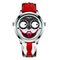 Russian Clown Men's Watch Leather Waterproof