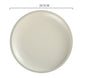 Morandi Ceramic Matte Western Dinner Plate Household Round Tableware Set Western Plate Pasta Flat Cake