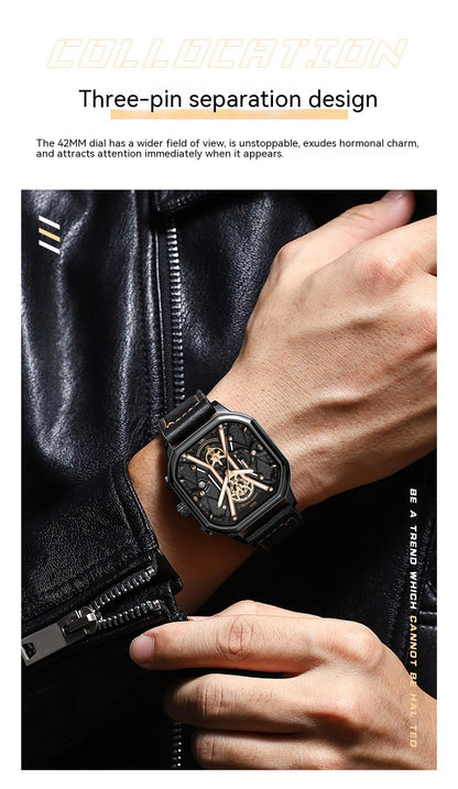 Multifunctional Men's Luminous Quartz Watch