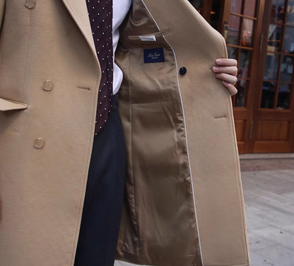 Wool Coat British Slim Fit