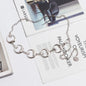 Moon star metal waist chain woman