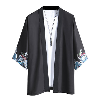 Printed Casual Sleeve Loose Top