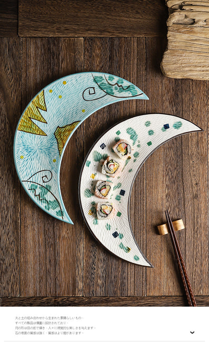 Creative Household Ceramic Plates Sushi Tableware