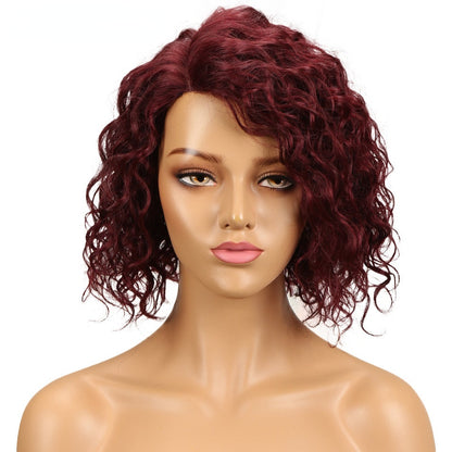 Women's Lace Curly Headgear