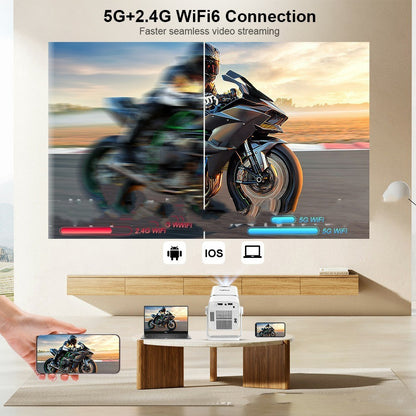 4K Full HD Projector Home Portable