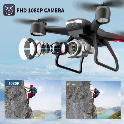 V14 Professional Drone 6K HD Dual Camera Wifi FPV Portable RC Quadcopter