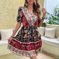 Summer Printed Dress For Woman