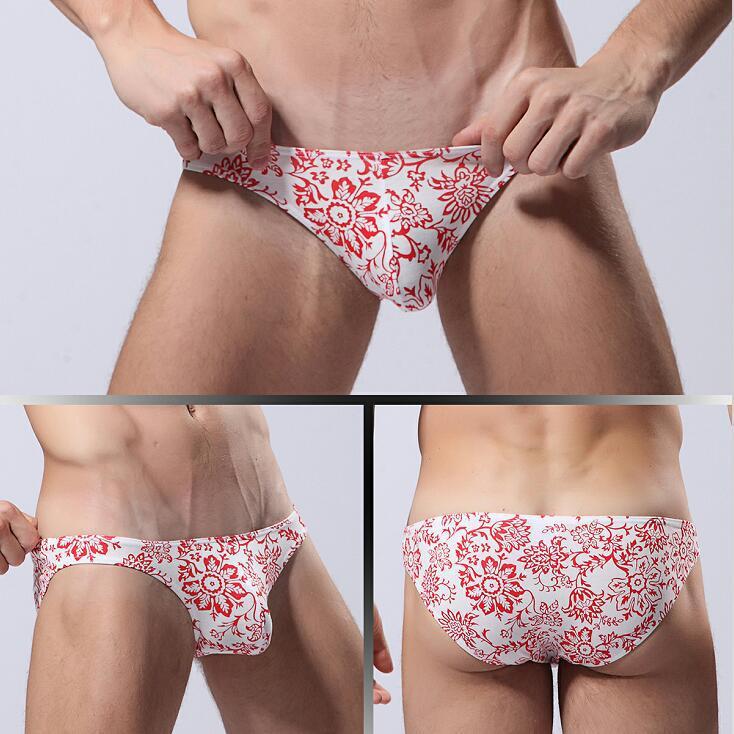 Men's Low Waist Panties Cartoon Printing Brand New