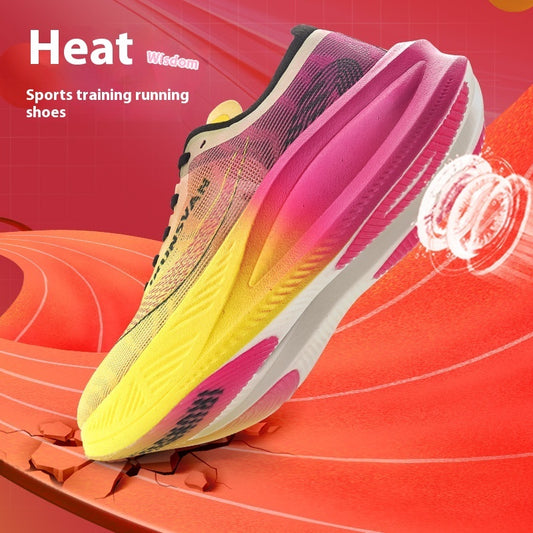 Nylon Carbon Plate Marathon Shock-absorbing Training Running Shoes