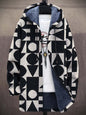 Men's Plush Thick Loose Long Sleeve Coat Cardigan