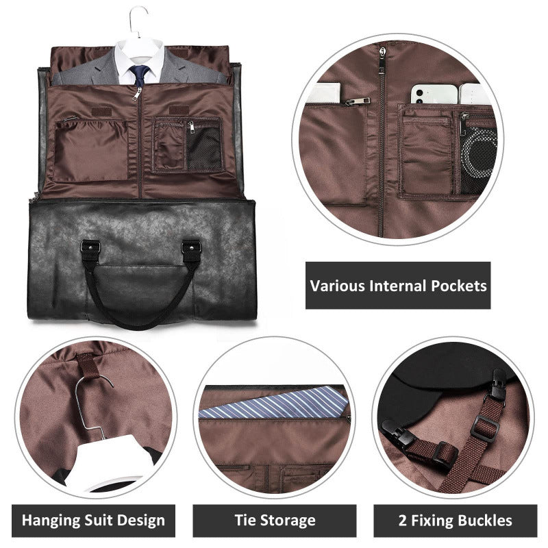 Personalized Men's Suit Travel Bag