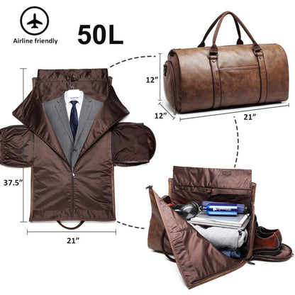 Personalized Men's Suit Travel Bag