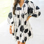 New Spring Summer Women's Wear Fashion Printing Dress