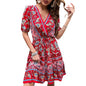 Summer Printed Dress For Woman