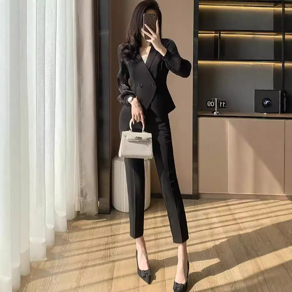 Casual Fashion Temperament Women's Small Suit