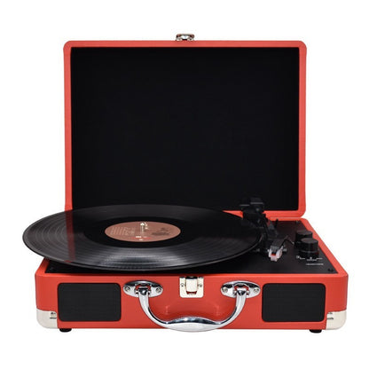 Black Glue Bluetooth Audio Record Player