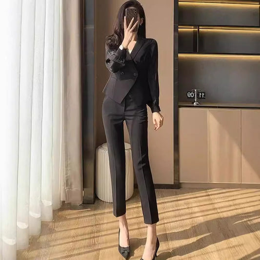 Casual Fashion Temperament Women's Small Suit