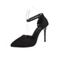 Women's High-heeled Sandals With Buckle Strap